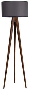 Φωτιστικό Δαπέδου Tripod 534LUN2186 50x153cm E27 60W Walnut-Grey Opviq