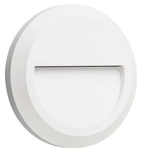 Φωτιστικό Τοίχου - Απλίκα SLIM02NW Φ15x2,7cm Led 100lm 1,5W 3000K White Aca