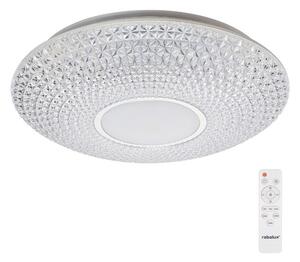 Rabalux 1518 - Φως οροφής dimmer LED με τηλεχειριστήριο CORALIA LED/48W/230V