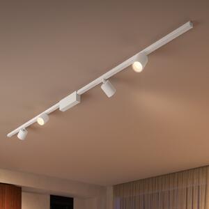Philips Hue Σύστημα τροχιάς Perifo 4x spots λευκό, ρυθμιζόμενος, Λευκό, Μελέτη / Γραφείο, Μέταλλο, σύγχρονο