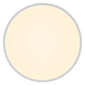 Nordlux Φωτιστικό οροφής LED Oja Smart, λευκό, Ø 60 cm, ρυθμιζόμενος, Λευκό, Κουζίνα, Πλαστικό