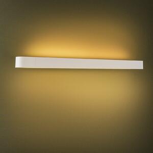 Nowodvorski Lighting Φωτιστικό τοίχου Soft, πλάτος 90 cm, λευκό, αλουμίνιο, G13, Λευκό, Σαλόνι / τραπεζαρία, Μέταλλο, σύγχρονο, Πρίζα τοίχου πάνω/κάτω