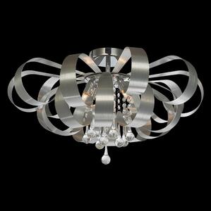 Luxera 64410 - Στερεωμένο κρυστάλλιν πολύφωτο RIBBON CRYSTAL 6xG9/33W/230V