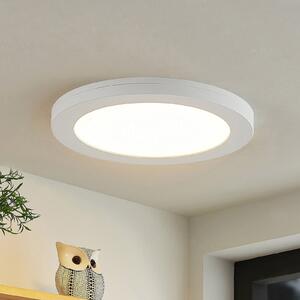 PRIOS Φωτιστικό οροφής Prios LED Aureka, σετ 3 τεμαχίων, αισθητήρας, Ø 23 cm, λευκό, Λευκό, Σαλόνι / τραπεζαρία, Αλουμίνιο, σύγχρονο, Οροφή στρογγυλή άμεση