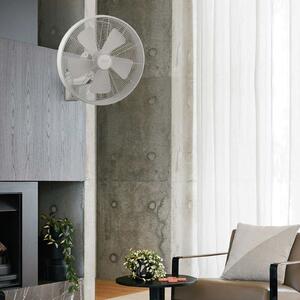 Beacon Lighting Επιτοίχιος ανεμιστήρας Breeze, λευκός, Ø 41 cm, αθόρυβος, Λευκό, Σαλόνι / τραπεζαρία, Πλαστικό