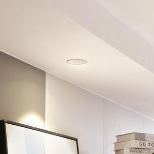 Arcchio LED downlight Niria, λευκό, 2.700K, ρυθμιζόμενος, Λευκό, Σαλόνι / τραπεζαρία, Μέταλλο, σύγχρονο