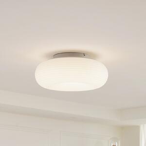 Lucande Smart LED φωτιστικό οροφής Bolti, λευκό, RGBW, CCT, Tuya, ρυθμιζόμενος, Λευκό, Σαλόνι / τραπεζαρία, Πλαστικό, σύγχρονο