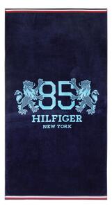 Πετσέτα Θαλάσσης Βελουτέ King Navy Tommy Hilfiger