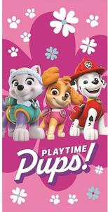 Πετσέτα Παιδική Βελουτέ Paw Patrol 47 Pink Viopros