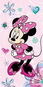 Πετσέτα Παιδική Βελουτέ Minnie 02 Pink Viopros