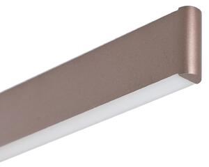 Lucande Smart LED κρεμαστό φωτιστικό Mylosh, καφέ, CCT, Tuya, ρυθμιζόμενος, Καφέ / Σκουριάς, Σαλόνι / τραπεζαρία, Αλουμίνιο, σύγχρονο