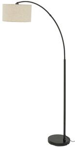 Φωτιστικό Δαπέδου Zenith 16023 130x50x170cm 1xE27 15W Black-Beige TK Lighting