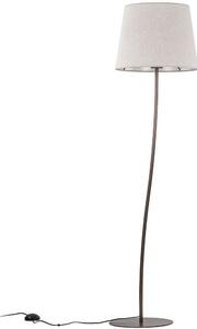 Φωτιστικό Δαπέδου Nicola 16028 Φ44x150cm 1xE27 15W Brown-Grey TK Lighting