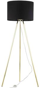 Φωτιστικό Δαπέδου Umberto 6635 Φ50x155cm 1xE27 15W Black-Gold TK Lighting