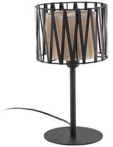 Φωτιστικό Επιτραπέζιο Harmony 5889 Φ20x37cm 1xE27 15W Natural-Black TK Lighting