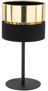 Φωτιστικό Επιτραπέζιο Hilton 16051 Φ20x38,5cm 1xE27 15W Black-Gold TK Lighting