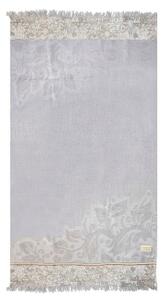 Πετσέτα Θαλάσσης Syrna 70x140 Grey White Fabric