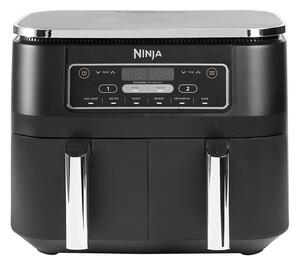 Φριτέζα αέρος με διπλό αποσπώμενο κάδο Ninja AF300EU, 2470W, 7.6 L, 6 προεπιλεγμένα προγράμματα, Μαύρο