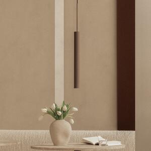Audo Copenhagen Κρεμαστό φωτιστικό Tubulaire, ύψος 48 cm, μπρούντζο, αλουμίνιο, ρυθμιζόμενος, Μπρούτζινο / Αντικέ ορείχαλκου, Σαλόνι / τραπεζαρία, Αλουμίνιο, σχεδιασμός