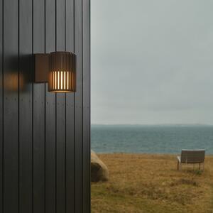 Nordlux Εξωτερικός φωτισμός τοίχου Aludra Seaside, αλουμίνιο, καφέ μεταλλικό, ρυθμιζόμενος, Καφέ / Σκουριάς, Αλουμίνιο