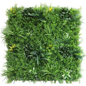 Κάθετος Κήπος Διακοσμητικός ArtGrass 01 100x100cm Green-Yellow Royal Carpet