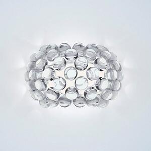 Foscarini Φωτιστικό τοίχου Caboche Plus piccola R7s διαφανές, ρυθμιζόμενος, Διαφανές, Σαλόνι / τραπεζαρία, Πλαστικό, σχεδιασμός