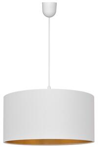 Κρεμαστό φωτιστικό οροφής ALBA 1xE27/60W/230V δ. 40 cm λευκό/χρυσό