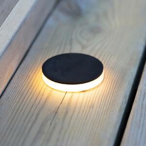 Markslöjd Garden 24 Decklight μαύρο 3W πλευρικό Ø6cm, ρυθμιζόμενος, Μαύρο, Μέταλλο, σύγχρονο, Εσοχή στο έδαφος