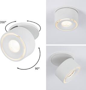 Paulmann Spircle LED φωτιστικό εσοχής λευκό ματ, Λευκό, Σαλόνι / τραπεζαρία, Μέταλλο, σύγχρονο, Φωτιστικά εσοχής στρογγυλά