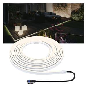 Paulmann Plug & Shine Smooth LED-Stripe 3.000K 10m, ρυθμιζόμενος, Λευκό, Πλαστικό, σύγχρονο
