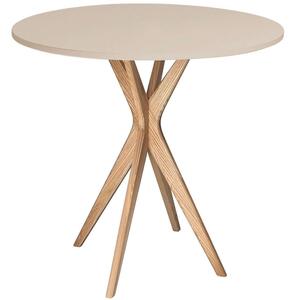 Τραπέζι Jubi JUBITSRO4 Φ70x73cm Natural-Beige