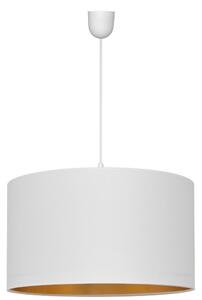 Κρεμαστό φωτιστικό οροφής ALBA 1xE27/60W/230V δ. 45 cm λευκό/χρυσό