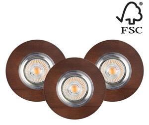 Spot-Light 2511376 - ΣΕΤ 3x Χωνευτό Φωτιστικό LED VITAR 1xGU10/5W/230V