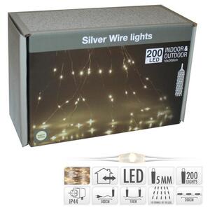 Διακοσμητικός Φωτισμός (AX8702520) με 200 Warm White Micro LED - 7m