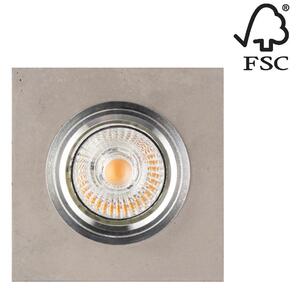 Spot-Light 2515136 - Χωνευτό Φωτιστικό LED VITAR 1xGU10/5W/230V τσιμέντο