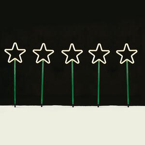 ^ "5 GARDEN STARS", 400 WW LED 8 ΛΕΙΤΟΥΡΓ., ΑΝΤΑΠ. (31VDC) IP44 400X66CM (1m ΑΠΟΣΤ.), 5m. ΚΑΛ. ΤΡΟΦ