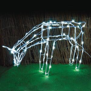 ^ "FEEDING REINDEER" 100 LED ΣΧΕΔ. ΛΑΜΠ ΣΕΙΡΑ CW ΑΝΤ.31VDC & 8 ΠΡΟΓΡ. IP44, 70x14x41cm 5m ΛΕΥΚ ΚΑΛ