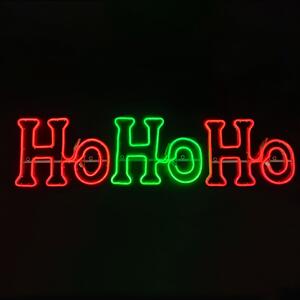 HOHOHO 750 DOUBLE NEON LED ΦΩΤ. 7,5m ΠΡΑΣΙΝΟ & ΚΟΚΚΙΝΟ FLASH IP65 133*30cm 1.5m ΚΑΛ