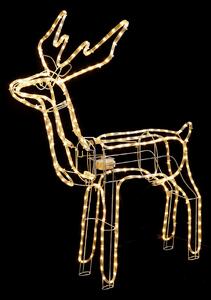 STANDING REINDEER WITH MOTOR 264 LED 11m ΜΟΝΟΚ. ΦΩΤ. ΘΕΡΜΟ ΛΕΥΚ ΣΤΑΘΕΡΟ IP65 100*58*116cm 1,5m ΚΑΛ