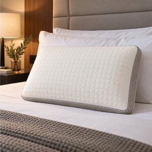Ανατομικό Μαξιλάρι Ύπνου Memory Foam NiceFeelings από 100% Jacquard Polyester, με βάρος 900gr και διαστάσεις 40x60cm