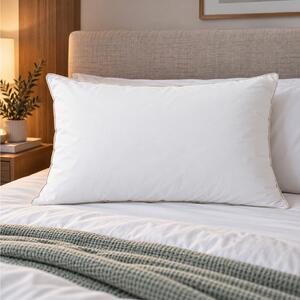 Μαξιλάρι Ύπνου NiceFeelings από 100% Satin Microfiber, με γέμιση Μικρό φτεράκι και διαστάσεις 50x70cm