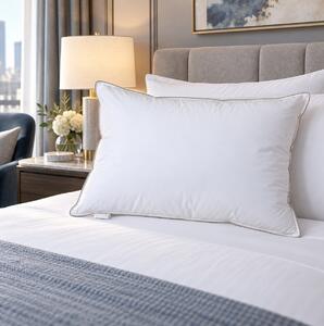 Μαξιλάρι Ύπνου NiceFeelings από 100% Cotton Percale TC233, με γέμιση Microfiber 3D και διαστάσεις 50x70cm