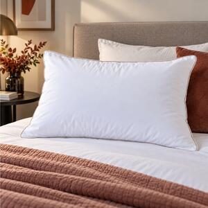 Μαξιλάρι Ύπνου NiceFeelings από 100% Cotton Percale TC233, με γέμιση Microfiber 3D + 0.9D και διαστάσεις 50x70cm
