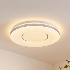 Lindby LED φωτιστικό οροφής Robini, Ø 48 cm, CCT, dimmable, ρυθμιζόμενος, Μεταλλικό, Σαλόνι / τραπεζαρία, Μέταλλο, σύγχρονο