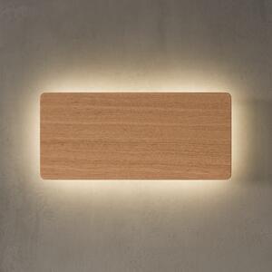 Envostar Tavola απλό φωτιστικό τοίχου, ξύλο δρυός, 35x16cm, ρυθμιζόμενος, Ξύλου, Σαλόνι / τραπεζαρία, Ξύλο