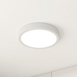 EGLO Φωτιστικό οροφής LED Fueva 5 IP44 3000K λευκό Ø21cm, Λευκό, Μπάνιο, Μέταλλο