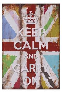 ΠΙΝΑΚΑΣ ΚΑΜΒΑΣ KEEP CALM HM7154.03 60X90X2.5 εκ