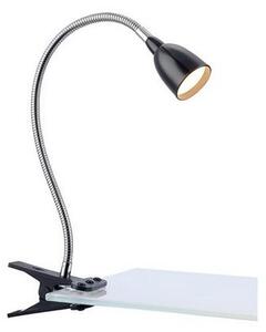 Markslöjd 106092 - Επιτραπέζια λάμπα LED με κλιπ TULIP LED / 3W / 230V μαύρο