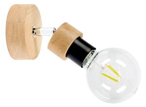 Spot-Light 2834174 - Φωτιστικό σποτ τοίχου MARJOLAINE 1xE27 / 25W / 230V δρυς