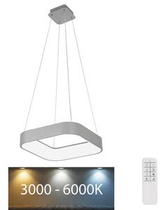 Rabalux - LED Dimmable πολύφωτο κρεμαστό LED/28W/230V στρογγυλό 3000-6000K + RC